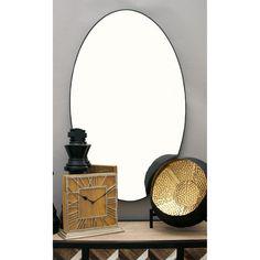 آینه دیواری بیضی (m331)