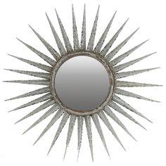 آینه دیواری طرح خورشید (m672)