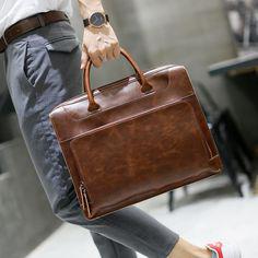 کیف چرم اداری مردانه
 (m909)