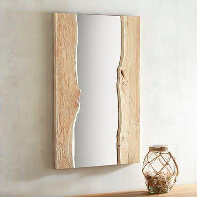 آینه دیواری چوبی (m965)|ایده ها