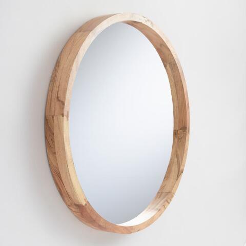 آینه دیواری چوبی (m977)|ایده ها