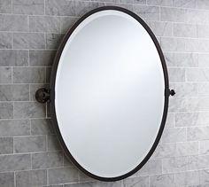 آینه دیواری بیضی (m1025)