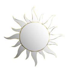 آینه دیواری طرح خورشید (m1063)