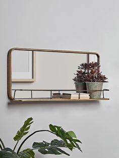 آینه دیواری با شلف (m1818)
