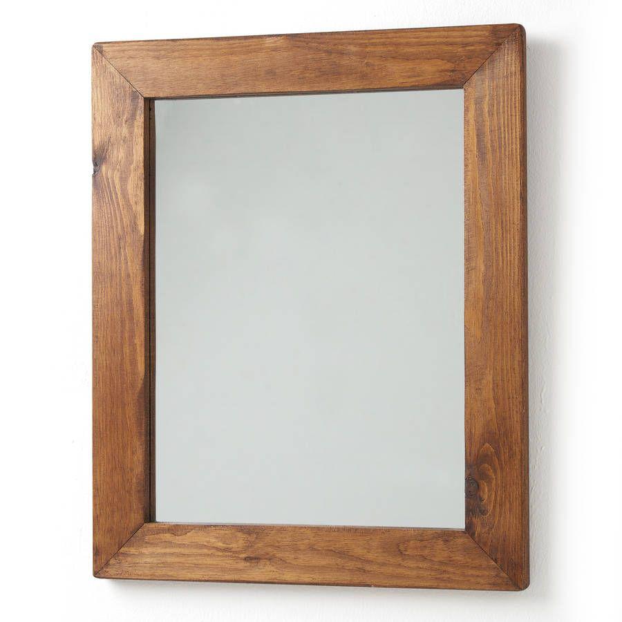 آینه دیواری چوبی (m2088)|ایده ها