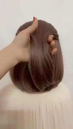 مدل مو دخترانه کوتاه برای عروسی (m2145)