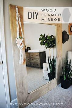 آینه دیواری چوبی (m2099)
