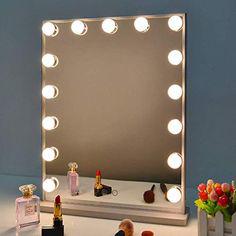 آینه آرایشی چراغدار (m1845)