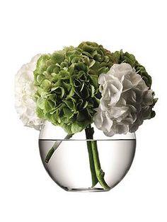 گلدان شیشه ای گرد (m2299)