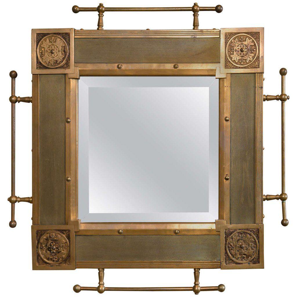 آینه دیواری برنز (m2626)|ایده ها