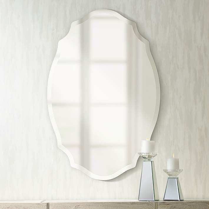 آینه دیواری بیضی (m2649)|ایده ها