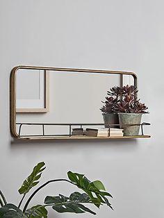 آینه دیواری با شلف (m2602)
