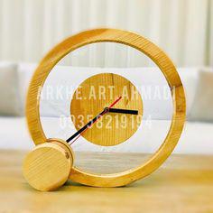 ساعت رومیزی چوبی مدرن و دکوری (m3130)