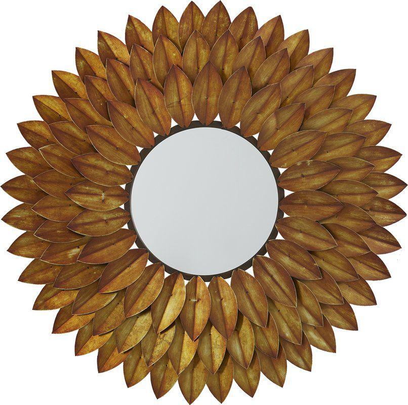 آینه دیواری طرح خورشید (m3076)|ایده ها