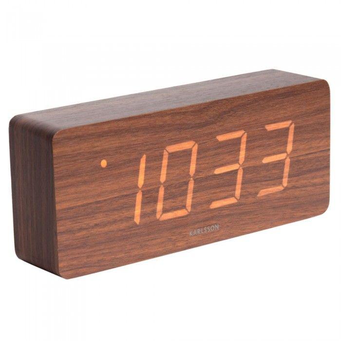 ساعت رومیزی چوبی مدرن و دکوری (m3127)|ایده ها