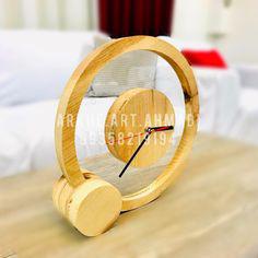 ساعت رومیزی چوبی مدرن و دکوری (m3099)