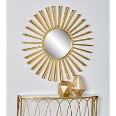 آینه دیواری طرح خورشید (m3720)