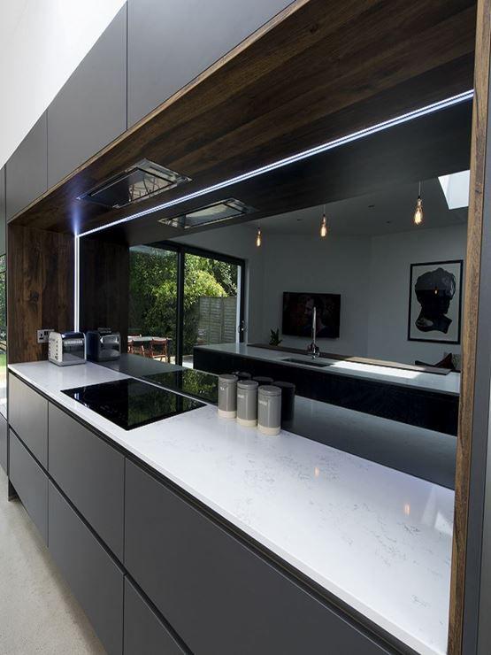 آینه دیواری آشپزخانه (m3643)|ایده ها