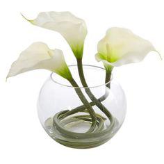 گلدان شیشه ای گرد (m4182)