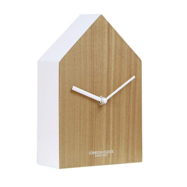 ساعت رومیزی چوبی مدرن و دکوری (m4156)|ایده ها