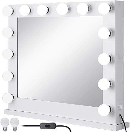 آینه رومیزی آرایش مدل چراغدار (m4041)|ایده ها