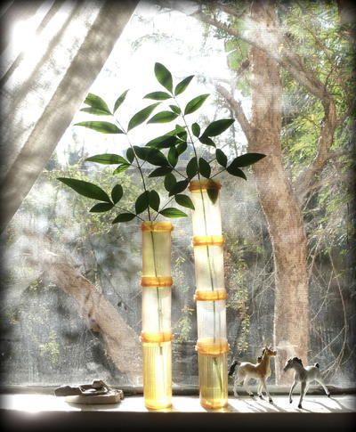 جدیدترین مدلهای گلدان چوب بامبو (m4423)|ایده ها