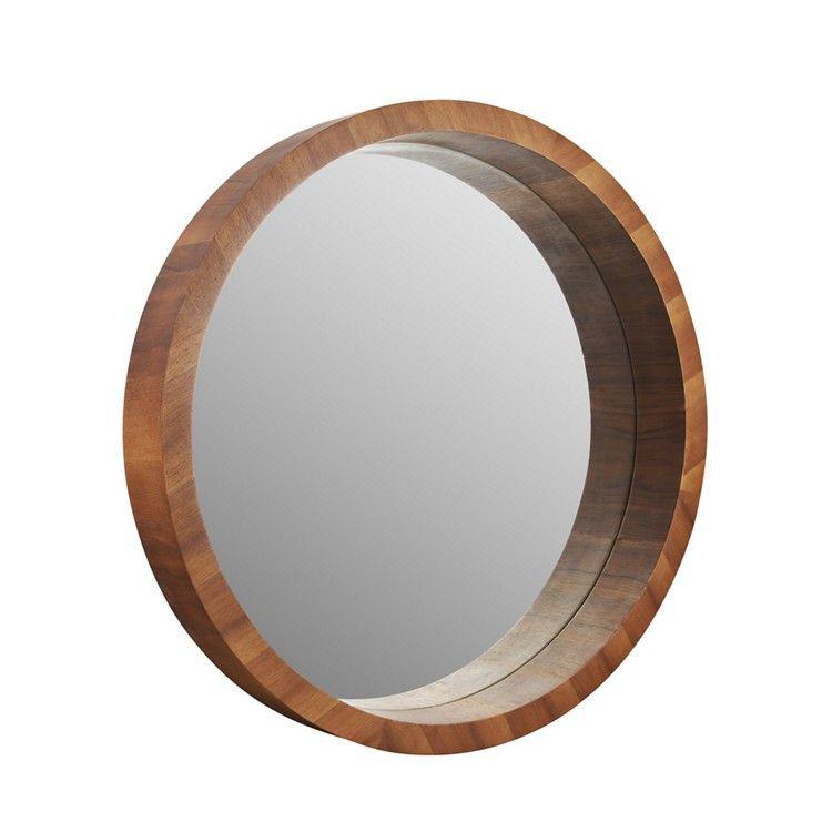 آینه دیواری با قاب چوبی (m4229)|ایده ها