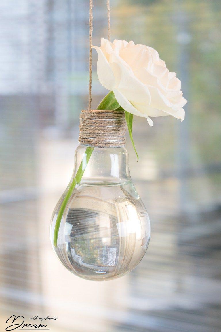 گلدان با لامپ (m4409)|ایده ها