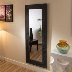 آینه دیواری با قاب چوبی (m4654)
