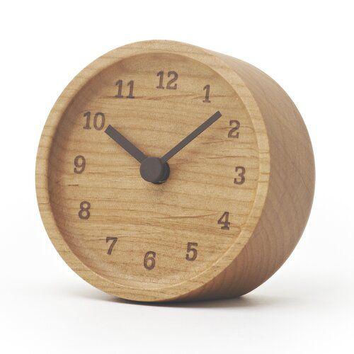 ساعت رومیزی چوبی مدرن و دکوری (m5142)|ایده ها