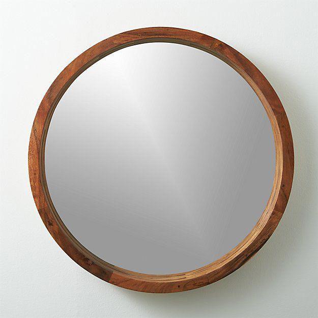 آینه دیواری چوبی (m4838)|ایده ها