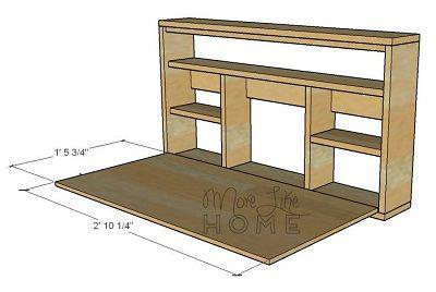 میز کار تاشو دیواری (m6060)|ایده ها