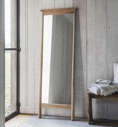 آینه قدی دیواری و ایستاده با قاب چوبی (m6137)