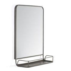 آینه دیواری با شلف (m5643)