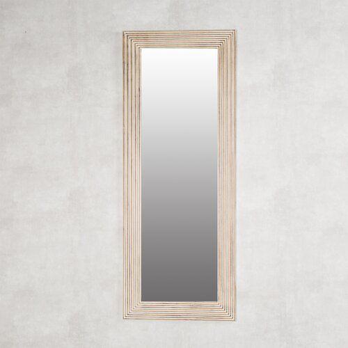 آینه قدی دیواری و ایستاده با قاب چوبی (m6100)|ایده ها