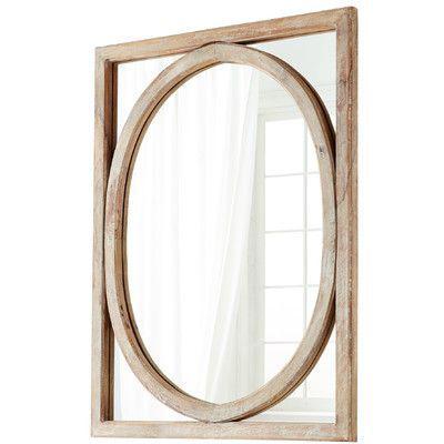 آینه دیواری چوبی (m5930)|ایده ها