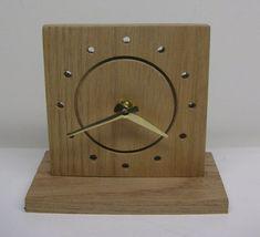ساعت رومیزی چوبی مدرن و دکوری (m6319)
