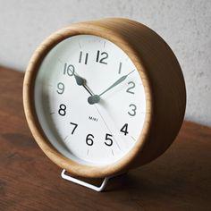 ساعت رومیزی چوبی مدرن و دکوری (m18498)