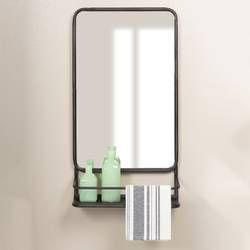 آینه دیواری با شلف (m24812)|ایده ها
