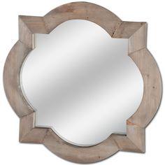 آینه دیواری چوبی (m24963)