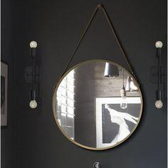 آینه دیواری با قاب چوبی (m24831)