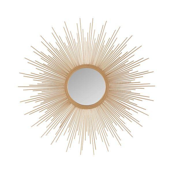 آینه دیواری طرح خورشید (m27284)|ایده ها