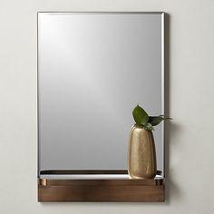 آینه دیواری با شلف (m27425)