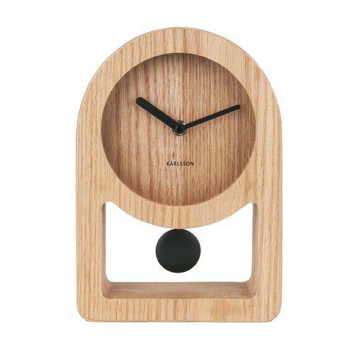 ساعت رومیزی چوبی مدرن و دکوری (m28127)|ایده ها