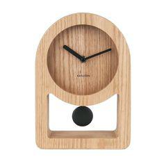 ساعت رومیزی چوبی مدرن و دکوری (m28127)