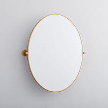 آینه دیواری بیضی (m27628)|ایده ها