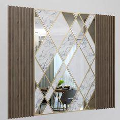 آینه دکوراتیو دیواری (m28051)
