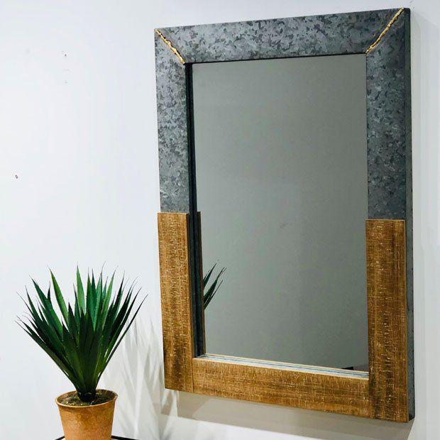 آینه دیواری چوبی (m27728)|ایده ها