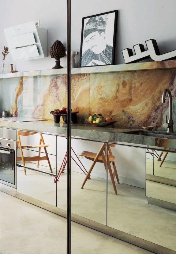 آینه دیواری آشپزخانه (m27796)|ایده ها