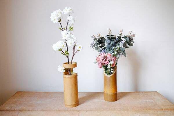 جدیدترین مدلهای گلدان چوب بامبو (m28500)|ایده ها